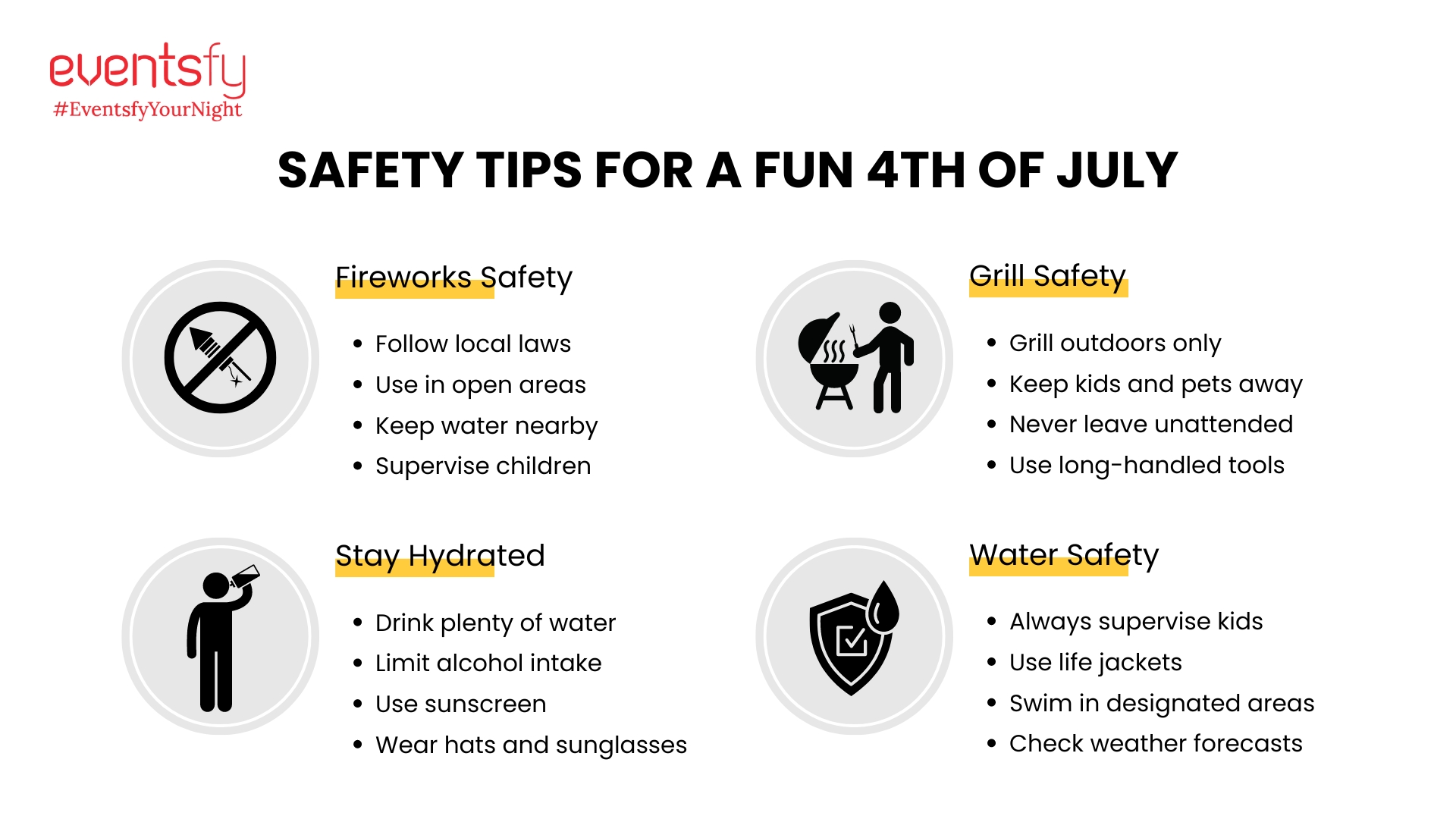 Safety Tips for a Fun 4th of July event